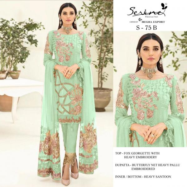 Serene S 75 Georgette Wear Designer Pakistani Salwar Kameez Collection